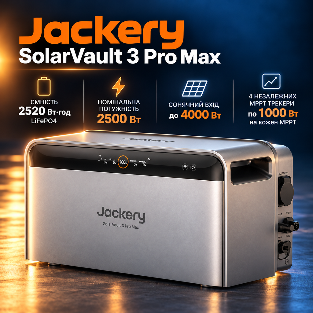 Jackery SolarVault 3 Pro Max